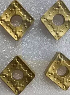 速发数控刀片菱形外圆单面粗车CMM1双612粒10616-SP0色涂层刀 钢