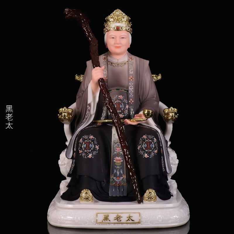 速发黑老太太雕摆黑妈妈黑用客厅祝福像件家老太汉白玉佛像人物摆,家居饰品,装饰摆件,淘宝优惠券,粉丝福利购,淘宝优惠卷
