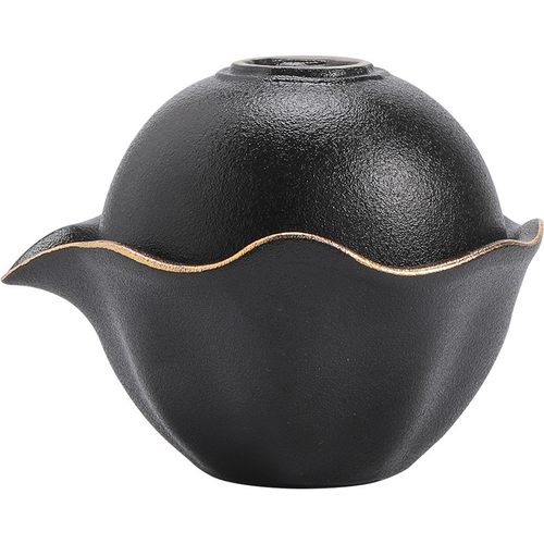 速发旅行茶叶套装便携式包陶瓷快客杯一壶三杯茶外随身茶壶茶杯户