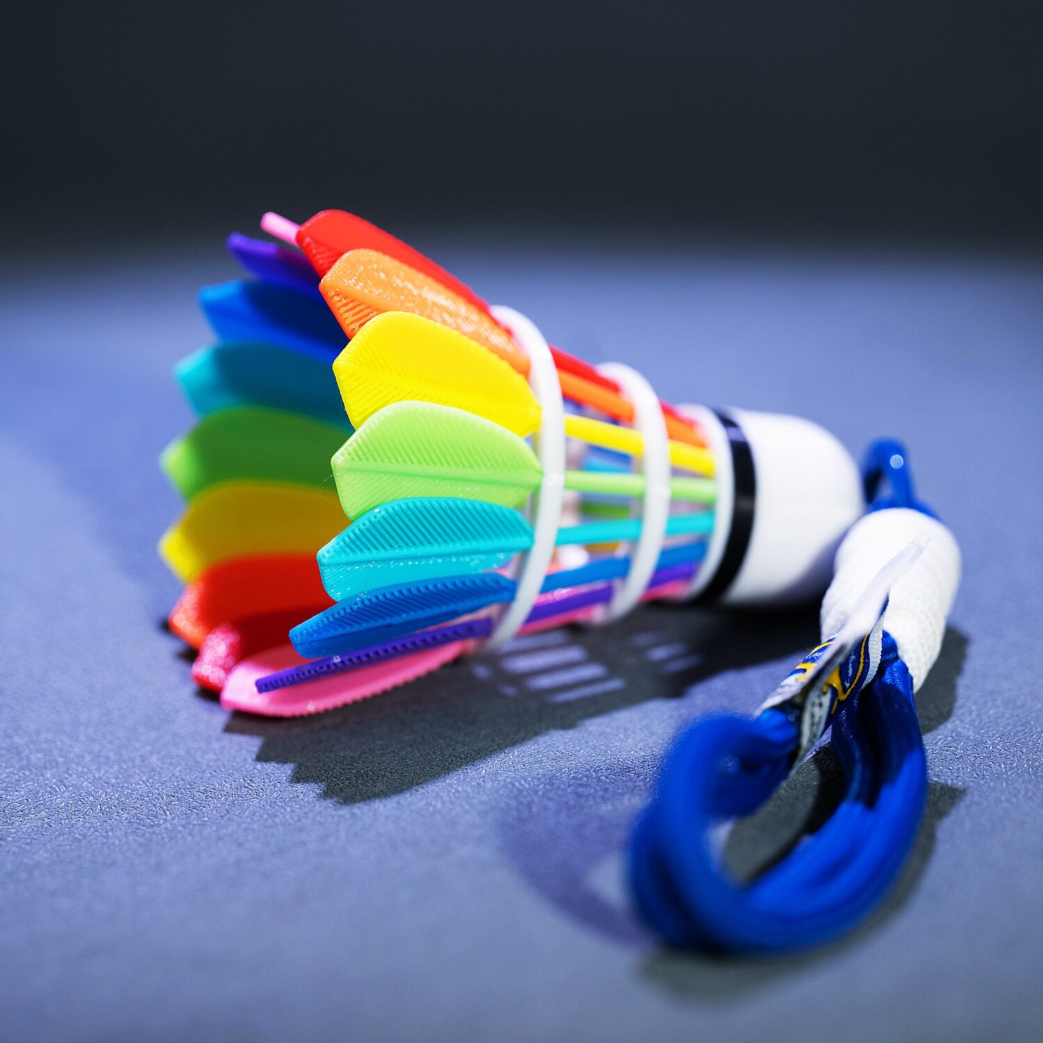 彩虹色挂件羽毛球爱好者送礼包包挂件3D打印 DIY羽毛球配饰,玩具/童车/益智/积木/模型,文化创意明信片,淘宝优惠券,粉丝福利购,淘宝优惠卷