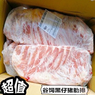 新鲜冷冻猪肋排猪排骨猪仔排猪寸排烧烤排骨桥头排骨专用20斤商用