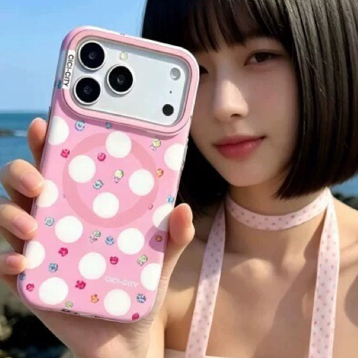 苹果18波点烂漫小花时尚唯美外壳