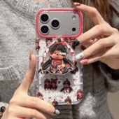 Magsafe磁吸苹果17ProMax蒙奇奇摇摇乐16Pro手机壳15Promax适用iPhone13 14Pro可爱萌卡通女15防摔壳17保护套