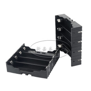 18650 4节 锂电池盒 插针 插脚 DIY/四节并联串联电池座 PCB 插板