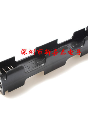 现货 5号4节 长条形 背靠背 电池盒带9V公母扣 6V双条形电池座