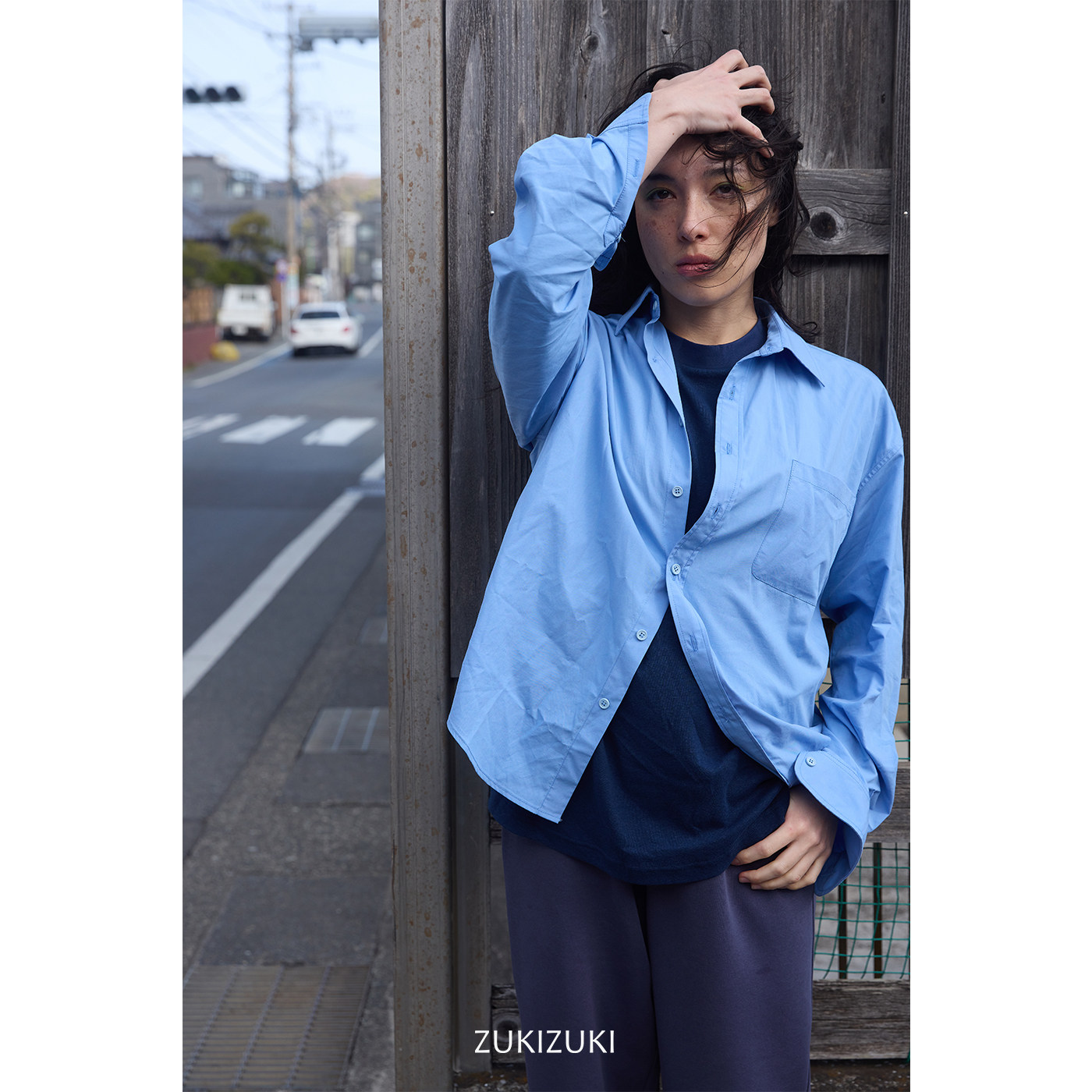 ZUKIZUKI 知识分子蓝衬衫