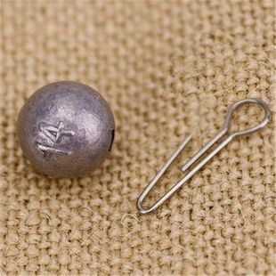 50枚装 快挂铅插铅 倒钓铅坠根钓铅头钩铅坠 路亚饵德州钓组配件