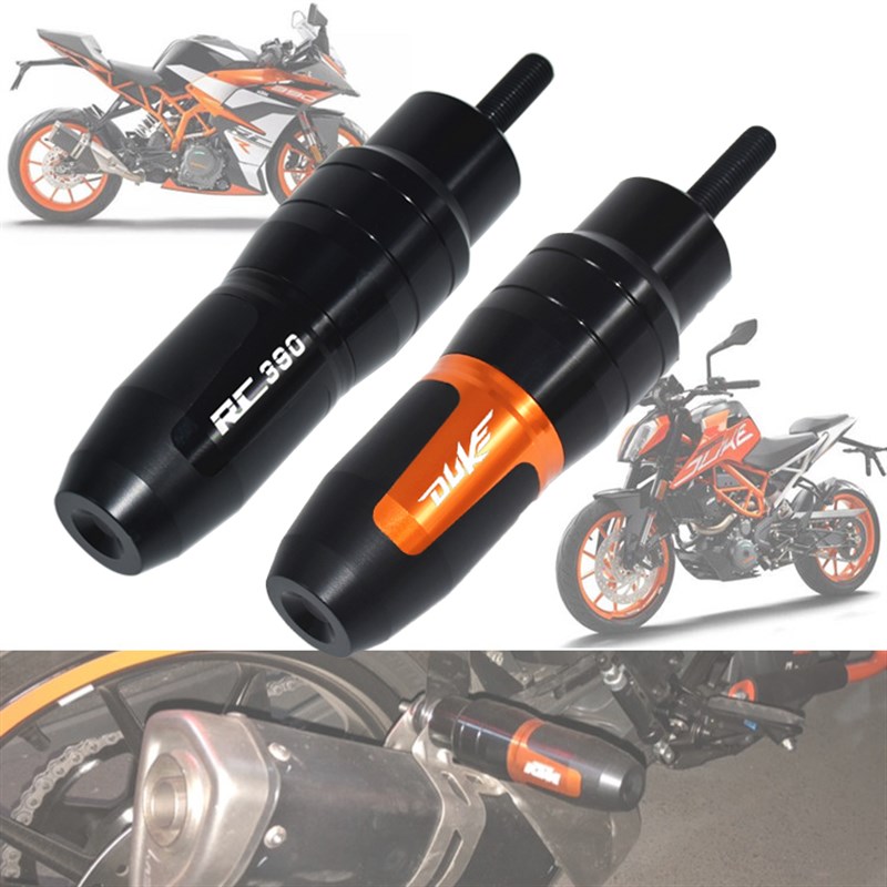 现货速发适用M DUKE0/250 RC0 17-1年 改装排气管防摔棒胶 保护球