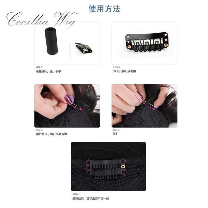 现货速发防掉神器渔夫草防风夹假发片接发固定bb夹子pp小卡