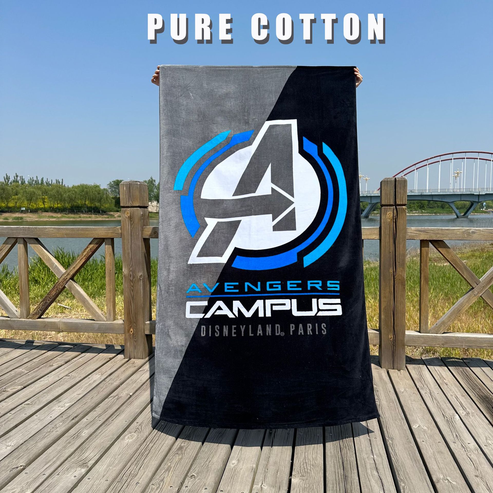 外贸大尺寸90*180cm浴巾沙滩巾