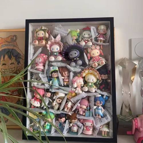 手办盲盒收纳相框DIY防尘