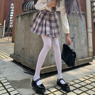 袜丝袜连脚加裆100D美腿袜显瘦 成人春秋不透肉彩色打底袜连裤