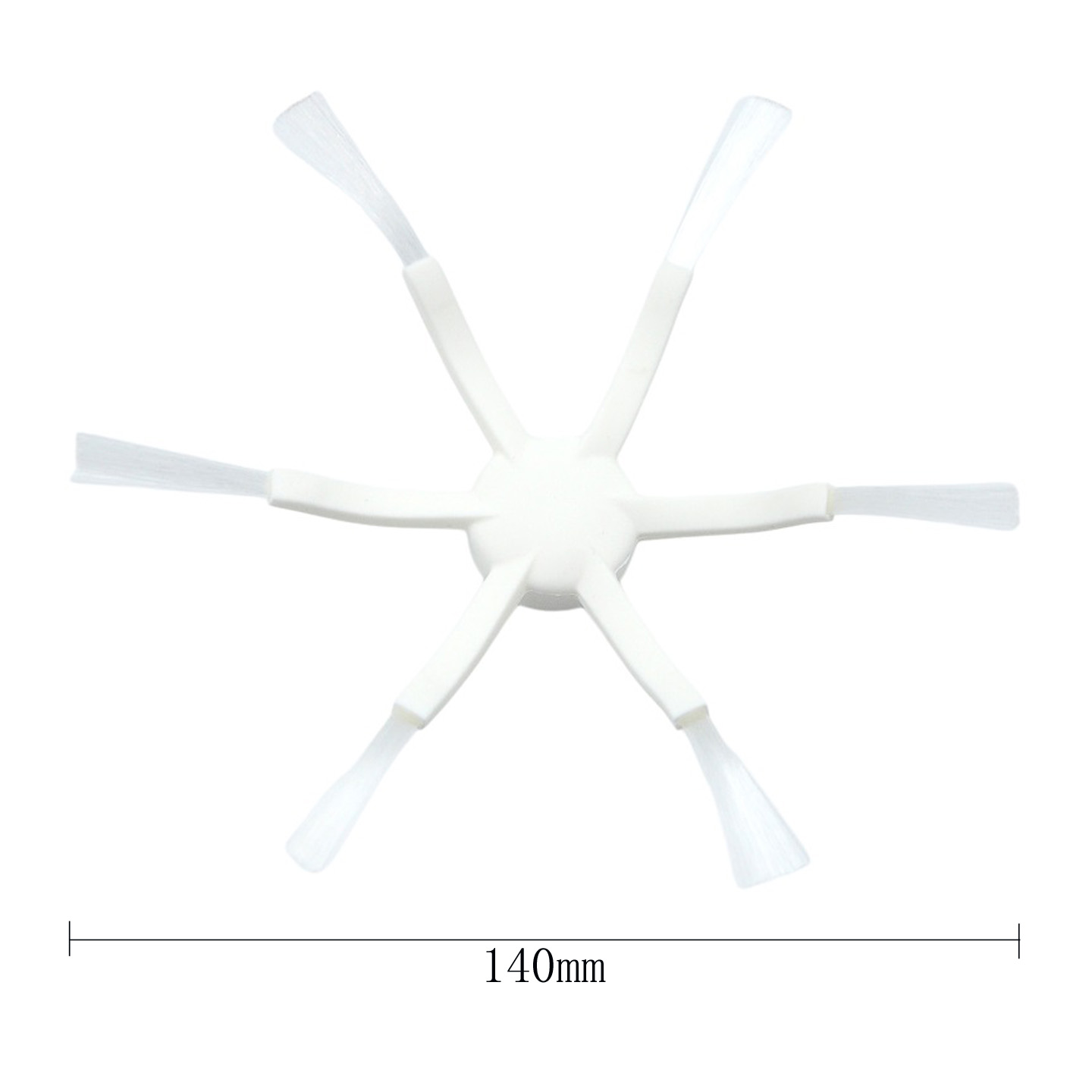 适用于小米米家全能2/1S扫地机器人3S配件2S六角边刷米家免洗2PRO