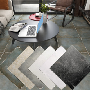 卧室浴室翻新复古瓷砖贴锈迹仿古自粘地贴PVC防水防滑地板贴墙贴