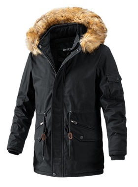 Winter men's velvet and cotton jacket 秋冬男加绒加棉休闲外套