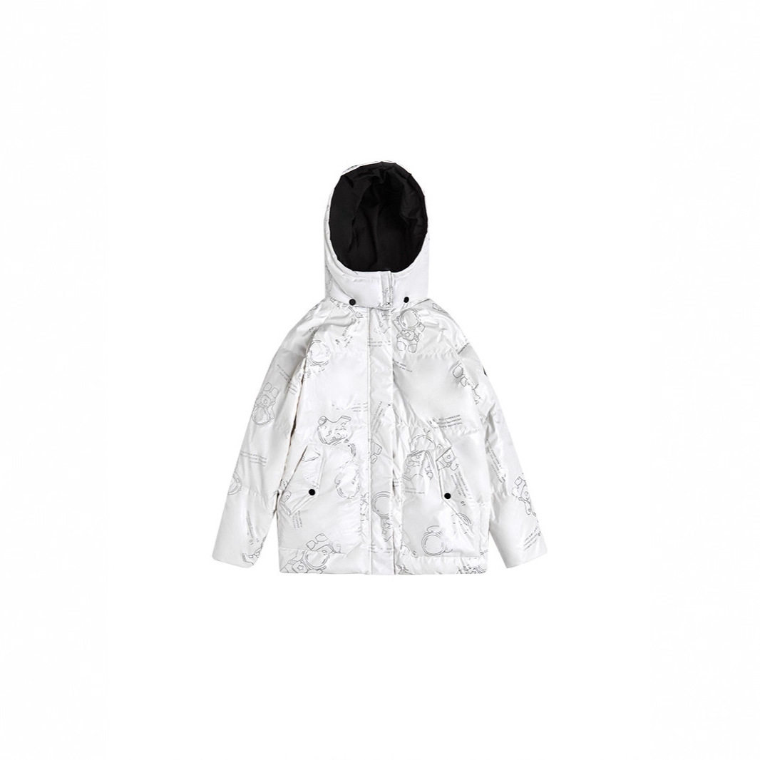 羽绒服女冬中长款2025年新款个性免洗亮面料国标90白鸭绒冬装外套