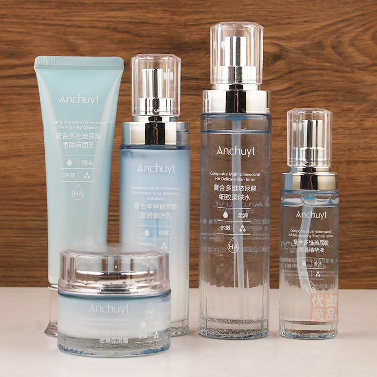 研春堂复合多维玻尿酸密集保湿霜柔肤水嫩肤乳精华液眼霜BB霜洁面