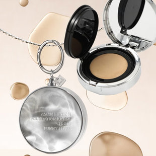 方里FUNNY ELVES 气垫粉底液开挂气垫底妆定妆补妆不脱妆控油遮瑕