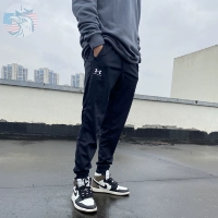 Spot Under Armour Ua Coldgear Мужские осени и зимние быстроотлитые брюки на брюки. Спортивные штаны 1290261