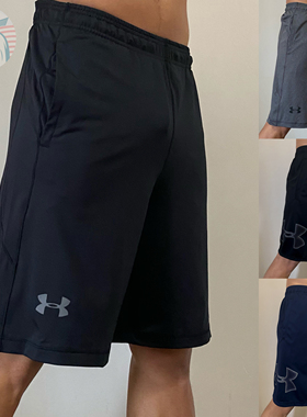现货 UA安德玛under armour 男子速干跑步篮球健身田径运动裤短裤