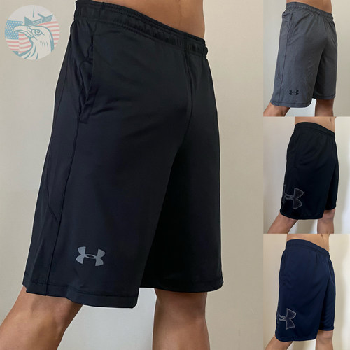 安德玛速干跑步篮球短裤五分裤男