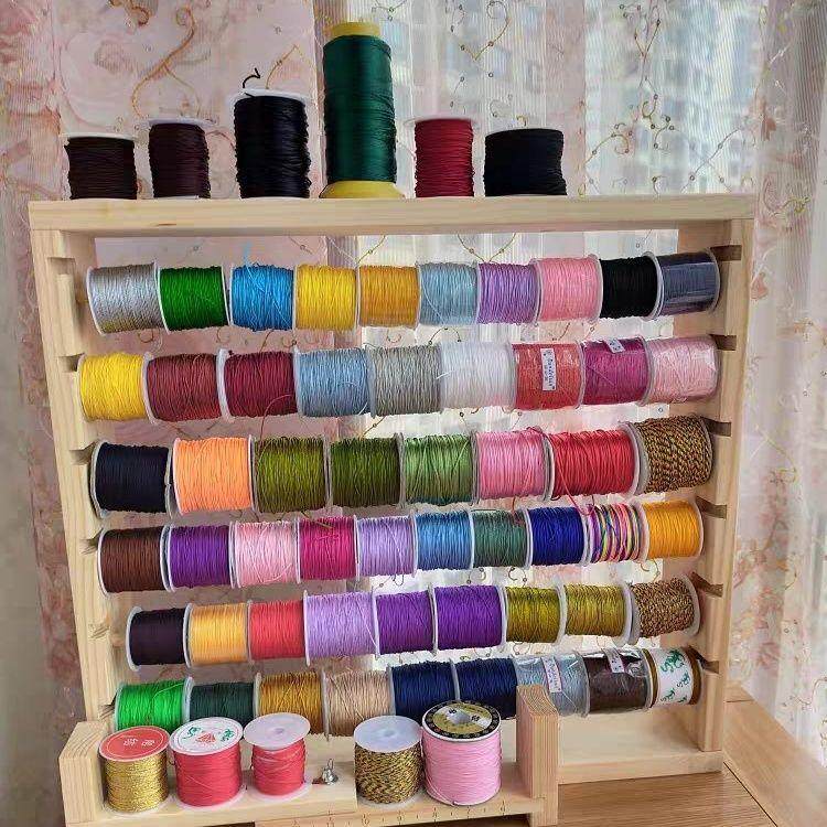 实木线架珠宝玉线架手链架渔线