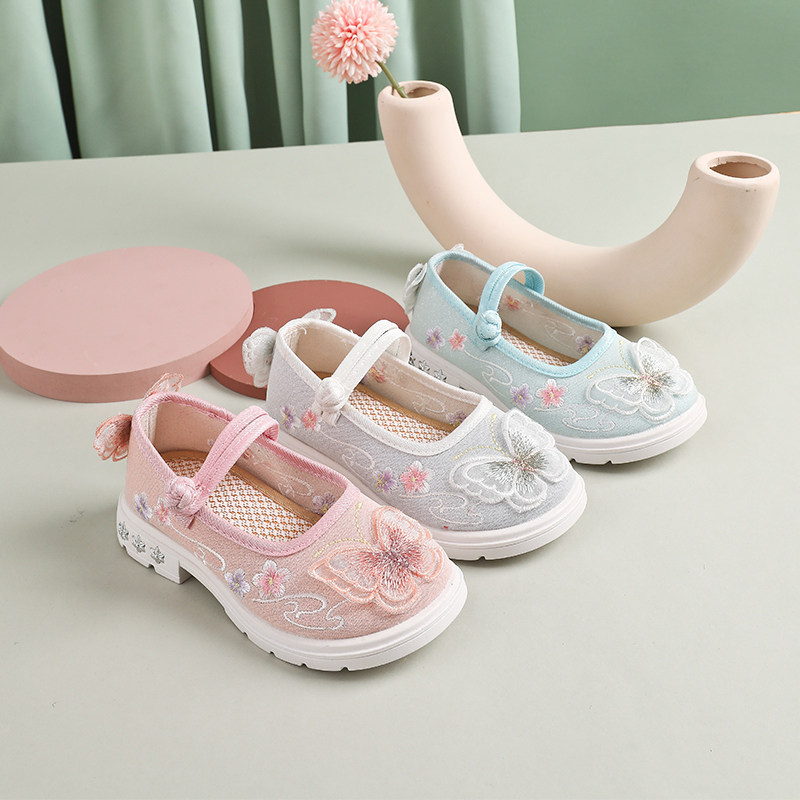 女童绣花鞋中国风汉服鞋子老北京布鞋学生演出鞋古装鞋子新款童鞋,童鞋/婴儿鞋/亲子鞋,儿童汉服鞋,淘宝优惠券,粉丝福利购,淘宝优惠卷