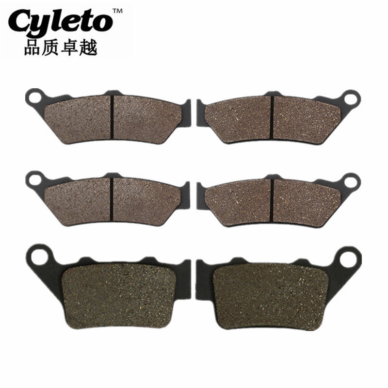 适配宝马F650 F650CS/GS/ST G650X/GS F700GS F800GS前后刹车片皮