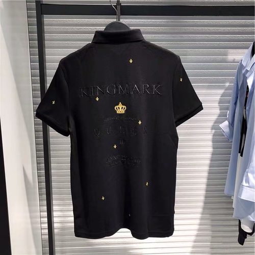 保罗短袖纯棉港风修身polo衫