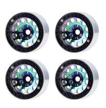1.9寸彩虹轮毂适用于Scx10 Trx4 1/10 遥控履带车升级配件