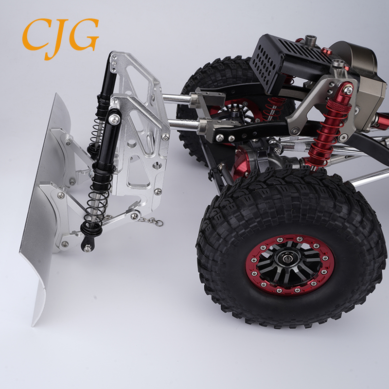 1/10模型车DIY改装升级配件SCX10 TRX4 SCX10 ll 电控金属雪地铲