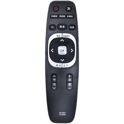 适用于长虹电视机遥控器RL89B RL89A LED49C1080N 39B2080 42B208