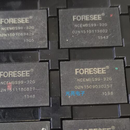 NCEMBS99-32G EMMC江波龙 5.0版本 32G 169球 字库存储器内存芯片