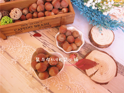 松鼠主粮美国大榛子磨牙零食