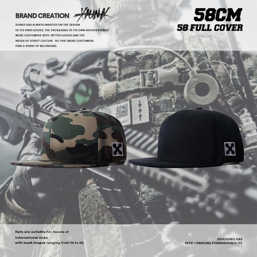 XIUNIX棒球帽休闲原创男女四季