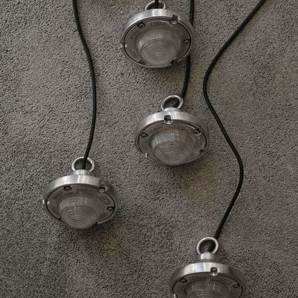 中古仓mooore吧台餐厅工业风美式复古设计LOFT工业金属铝组合吊灯