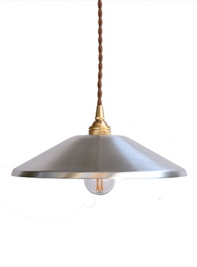 mooore全铝极简工业风复古日式吊灯餐厅卧室床头吧台灯美式创意