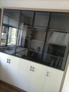 铝框门长虹玻璃柜门订制铝合金边框玻璃柜门 酒柜门玻璃柜门定制