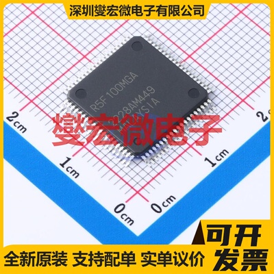 R5F100MGAFA#10 PQFP-80(14x14) MCU/MPU/SOC微处理器控制器