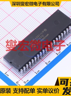 PIC18F4331-I/P PDIP-40 MCU/MPU/SOC微处理器控制器