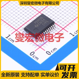 PCA9535DBR SSOP-24-208mil I2C接口;SMBus IO接口扩展器芯片IC