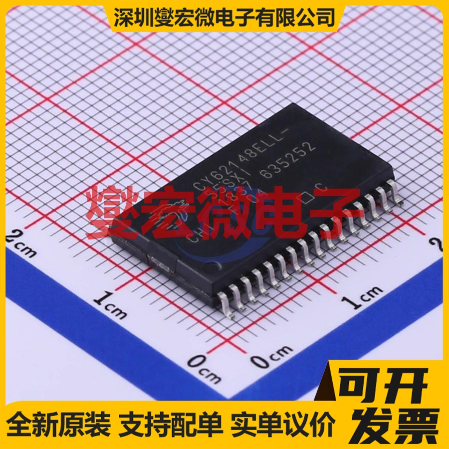 CY62148ELL-55SXIT SOIC-32-11.4 SRAM静态随机存取存储器芯片IC