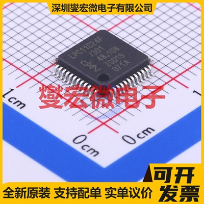 LPC11C24FBD48/301 LQFP-48(7x7) MCU/MPU/SOC微处理器控制器