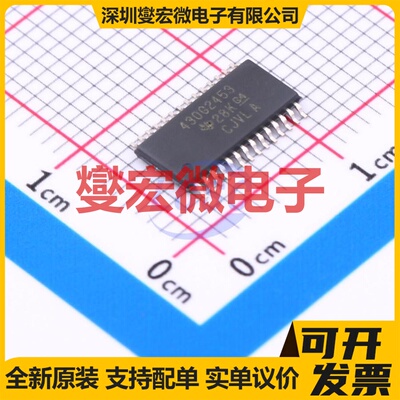 MSP430G2453IPW28R TSSOP-28 MCU/MPU/SOC微处理器控制器