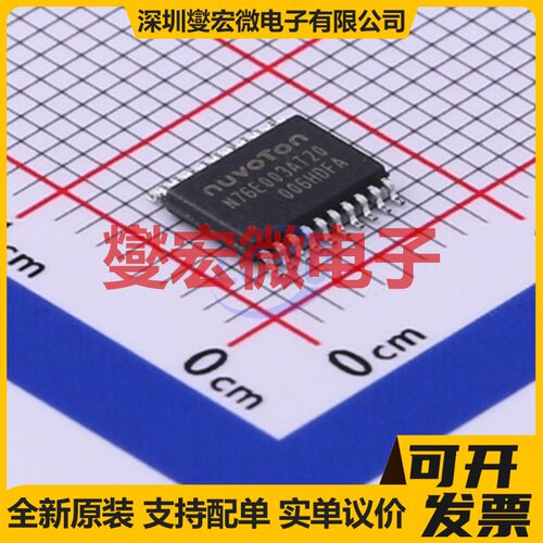 N76E003AT20 TSSOP-20 MCU/MPU/SOC微处理器控制器