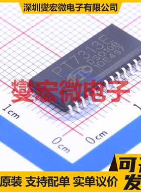 PT7313E SOP-28-300mil 音频接口芯片IC