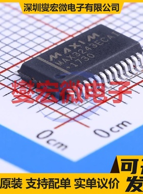 MAX3243ECAI+T SSOP-28-208mil RS-232收发器接口芯片IC
