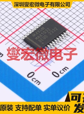 MAX1032BEUG+ TSSOP-24 ADC模数转换芯片IC