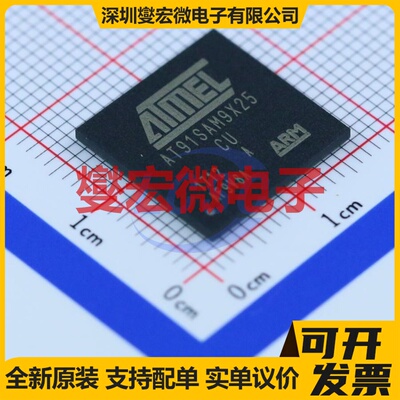 AT91SAM9X25-CU BGA-217 MCU/MPU/SOC微处理器控制器