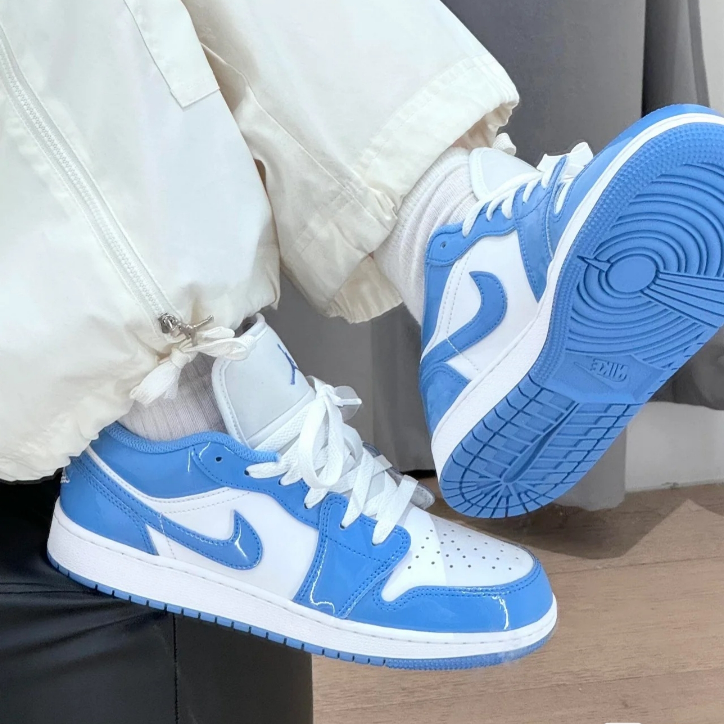 Jordan1儿童舒适透气低帮休闲鞋